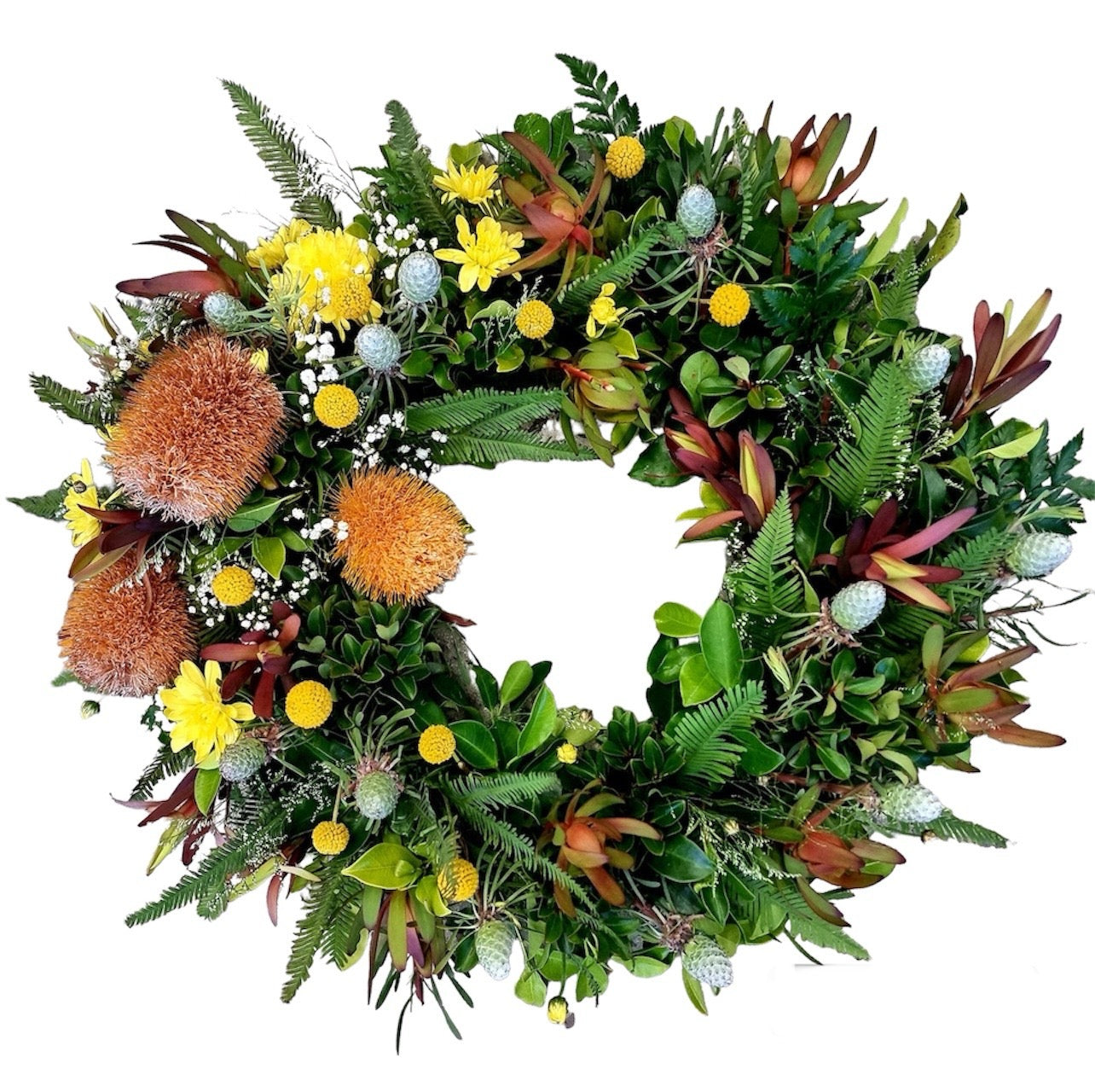 Native Flower Wreath