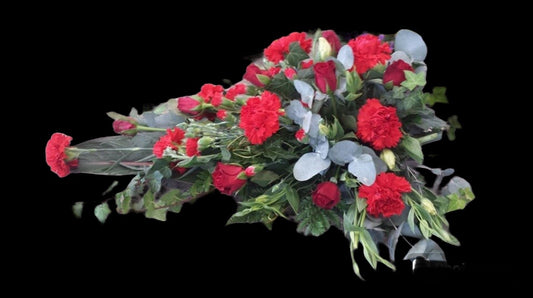 Red single ended spray Flower Arrangement