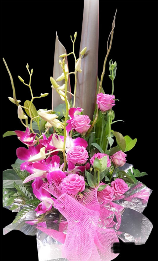 Bling bling flower arrangement