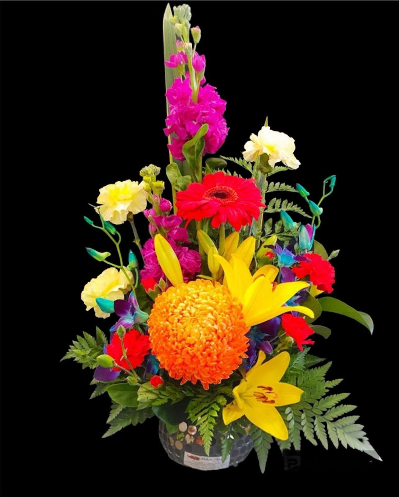 Bright and Bubbly flower arrangement