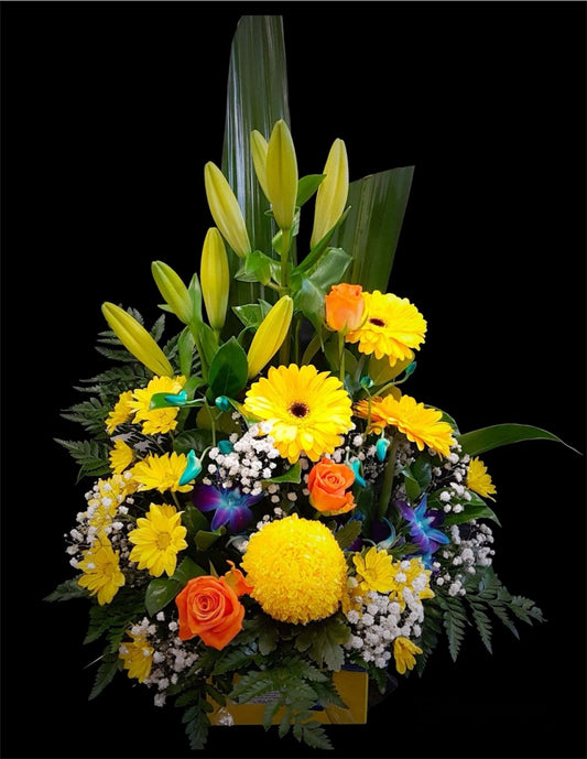 Mellow Flower Arrangement