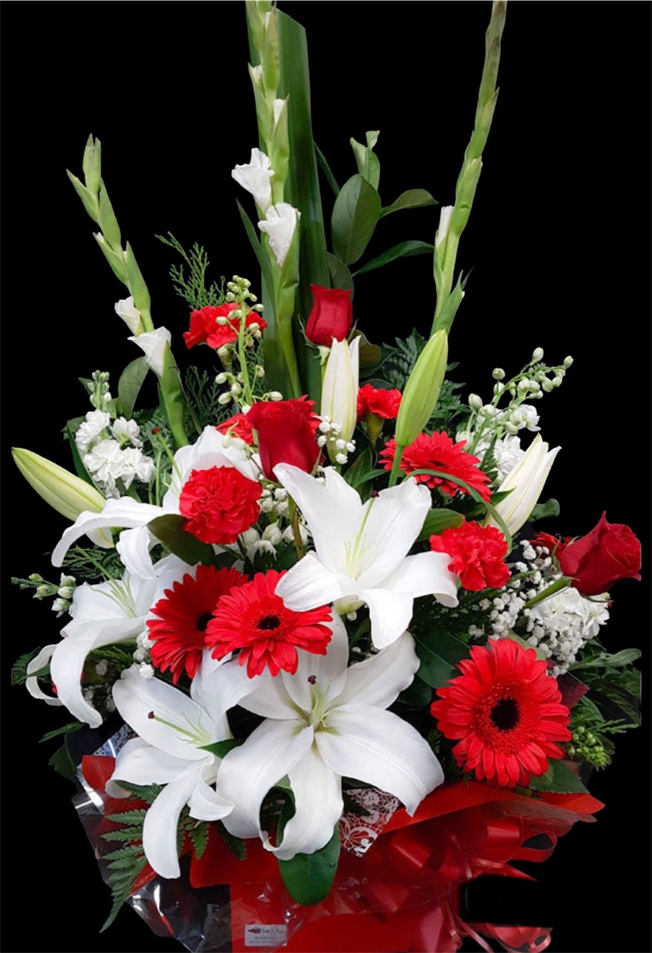 Bold flower arrangement