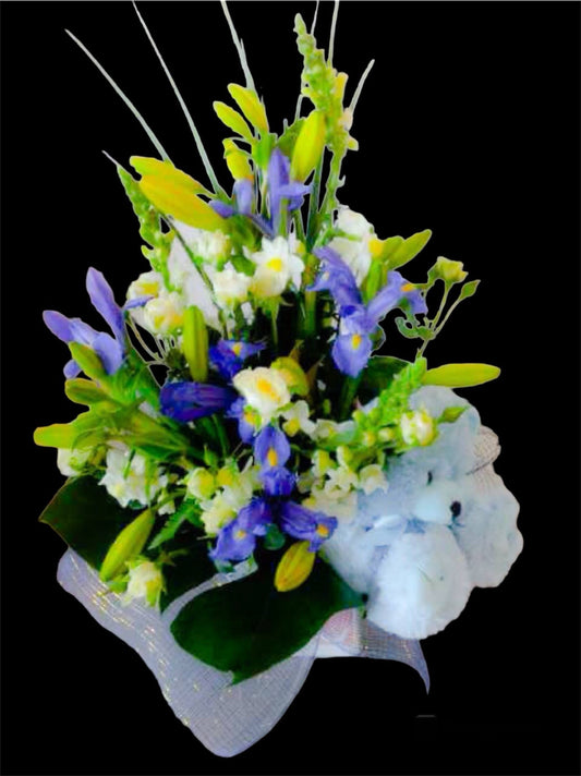 Bubba flower arrangement