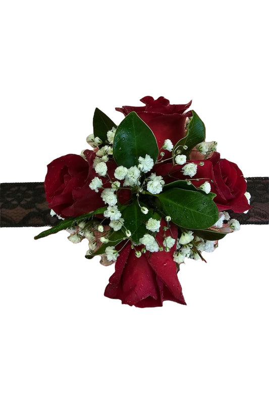 Red Rose Wrist Corsage