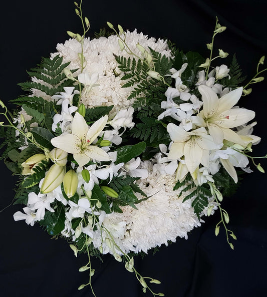 Heaven Wreath Flower Arrangement